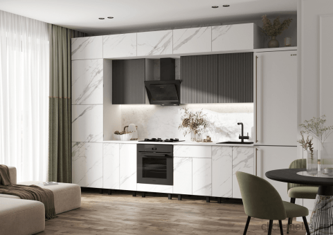 Кухня - №2 3000х600х2499 Кухня - №2 3000х600х2499